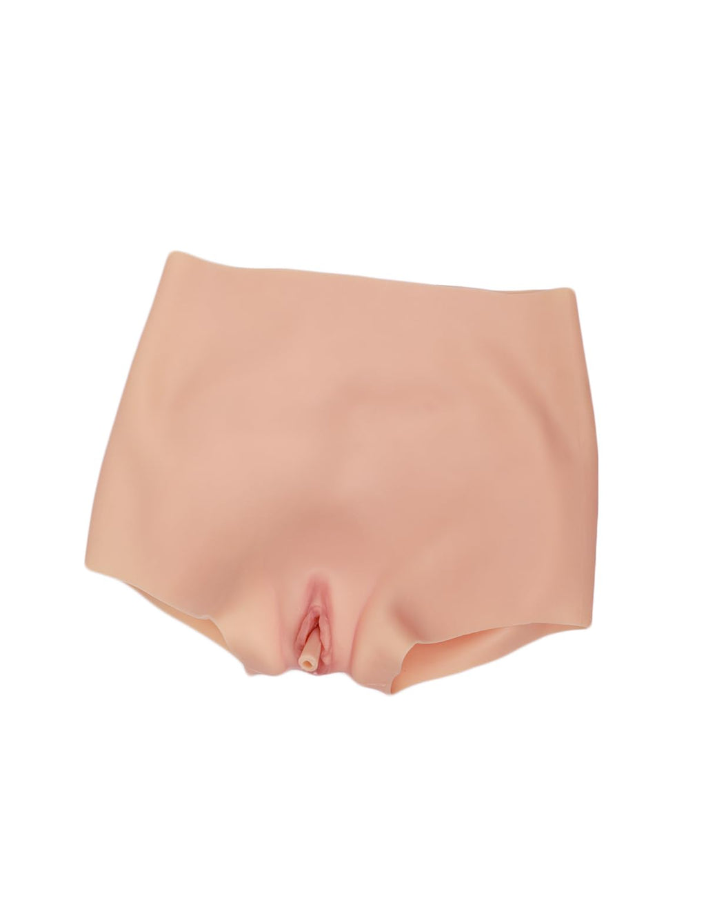 Silicone Prosthetic Vagina Pants for Transgender, Triangle / Hip / Mid-Thigh Styles with Urination Channel