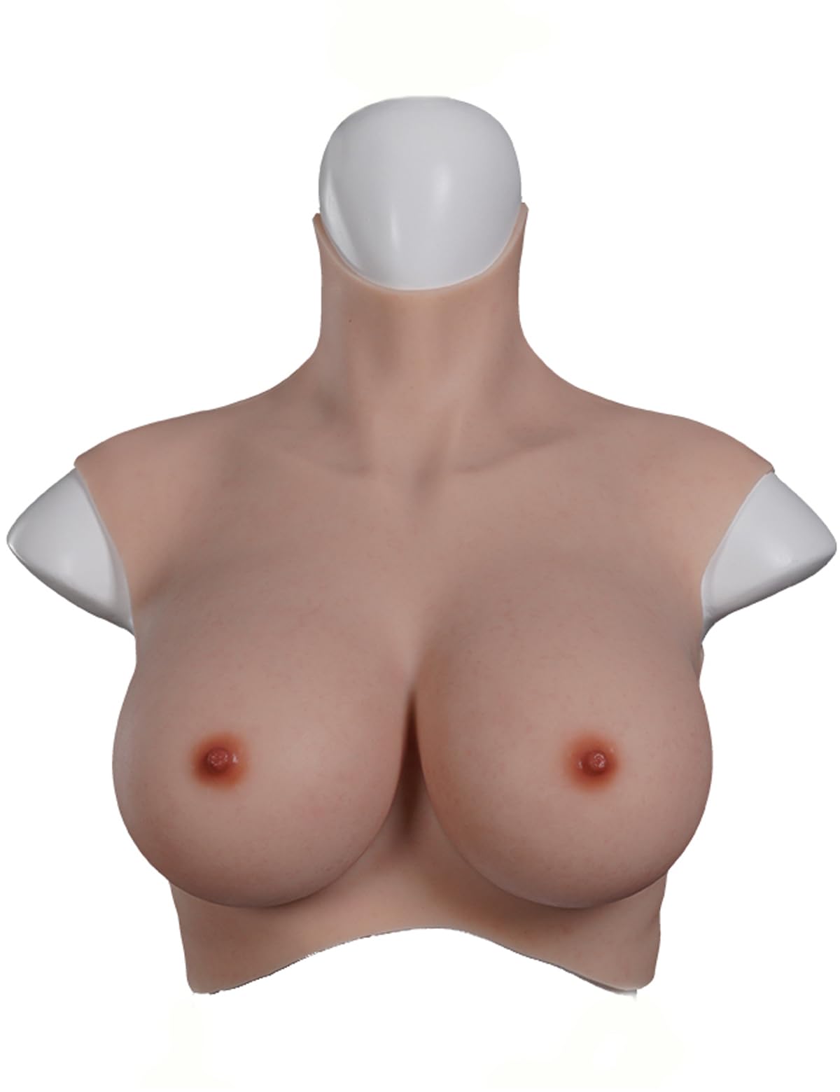 Silicone Breast Plate Forms 8G Oil-free Airbag Silicone Filler Fake Boobs Breastplate Cosplay Transgender