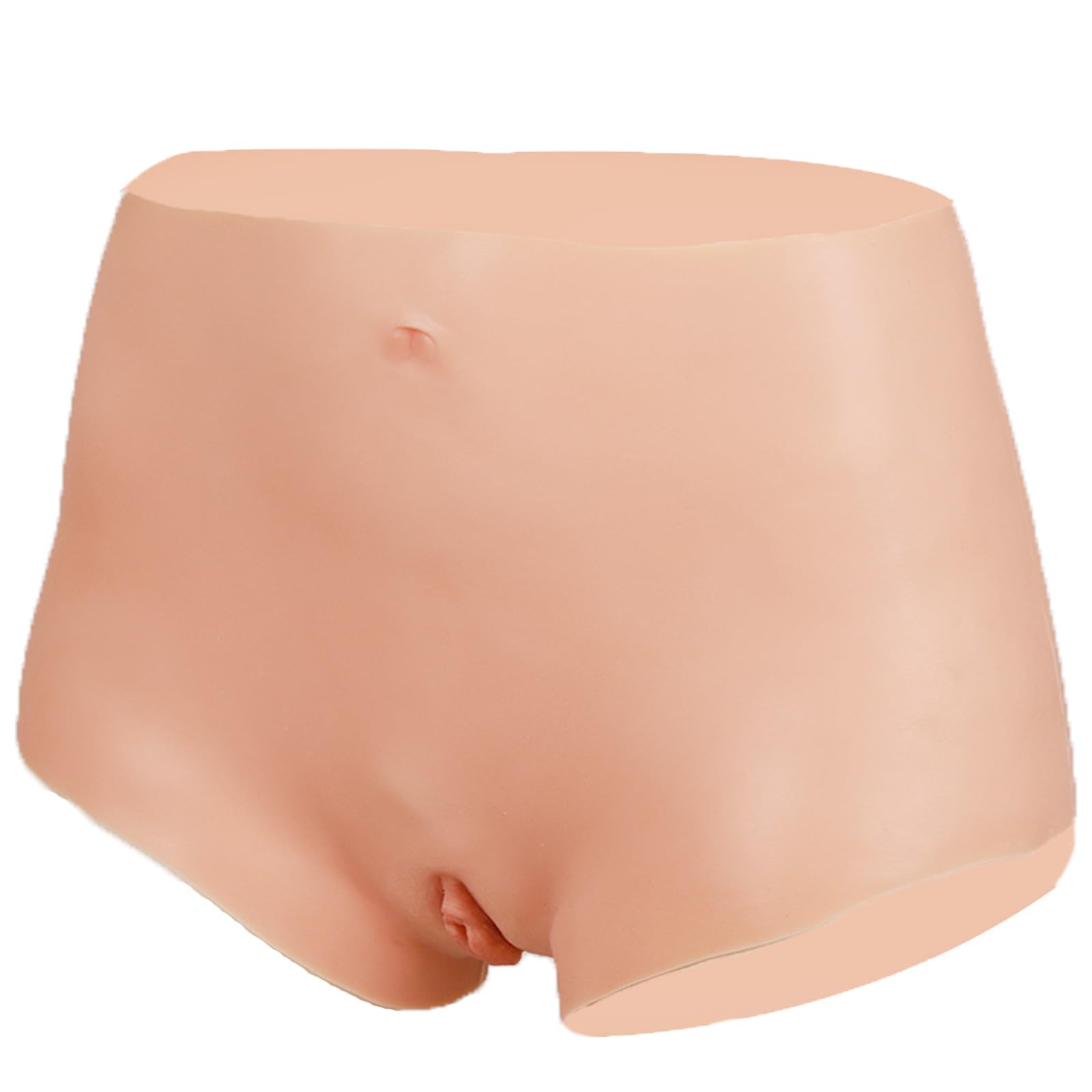 Silicone Fake Vagina Pants Hip Enhancer Pads Short Butt Lifter Underwear Transgender Drag Queens Cosplay