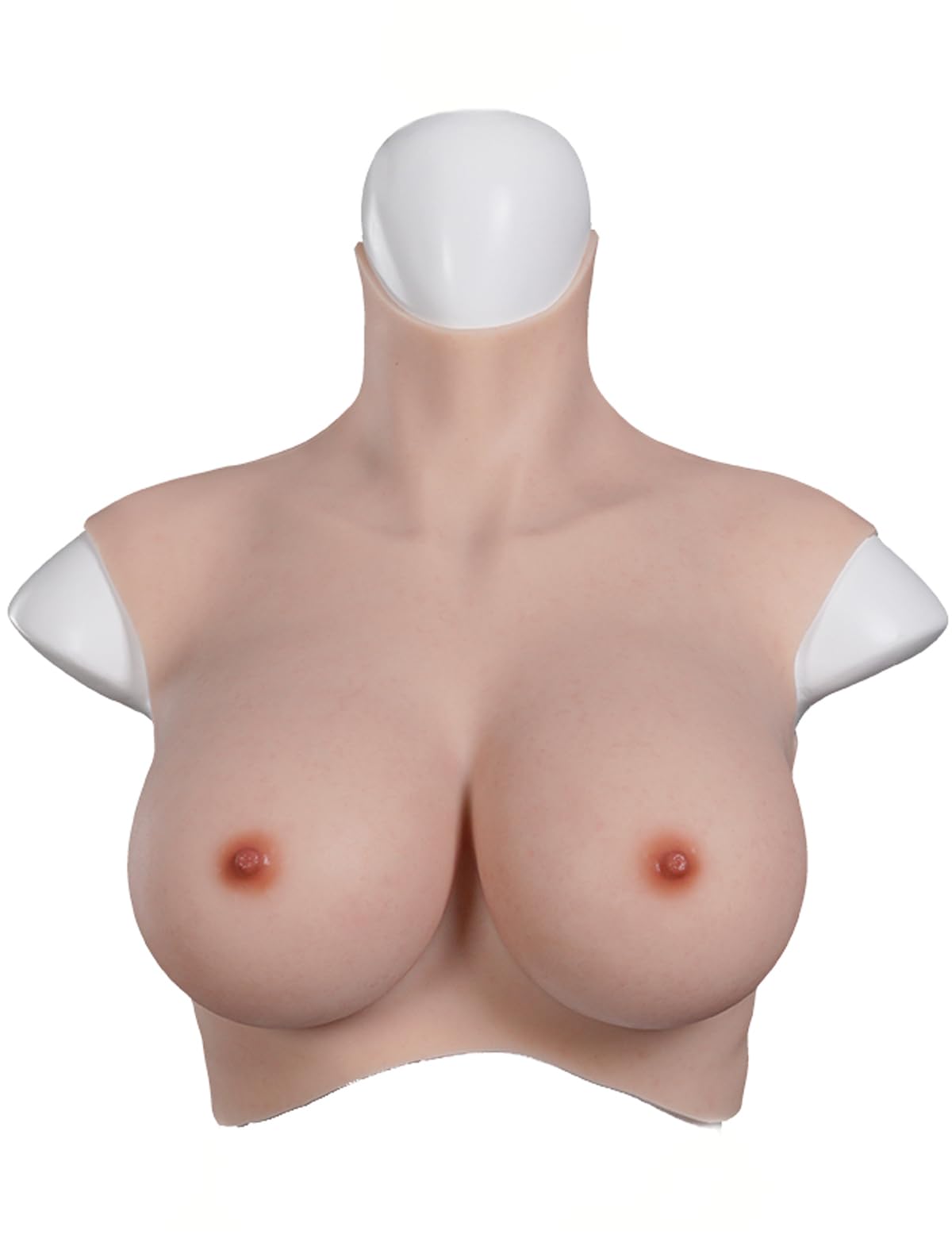 Silicone Breast Plate Forms 8G Oil-free Airbag Silicone Filler Fake Boobs Breastplate Cosplay Transgender