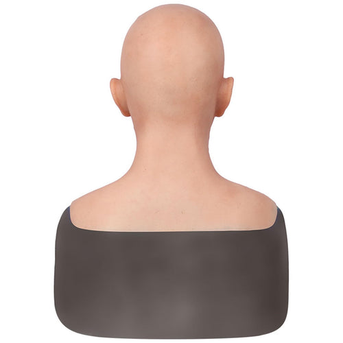 kikookikoo Alan Silicone Full Face Mask Realistic Halloween Design Skin Safe Cosplay for Crossdresser Party Costume