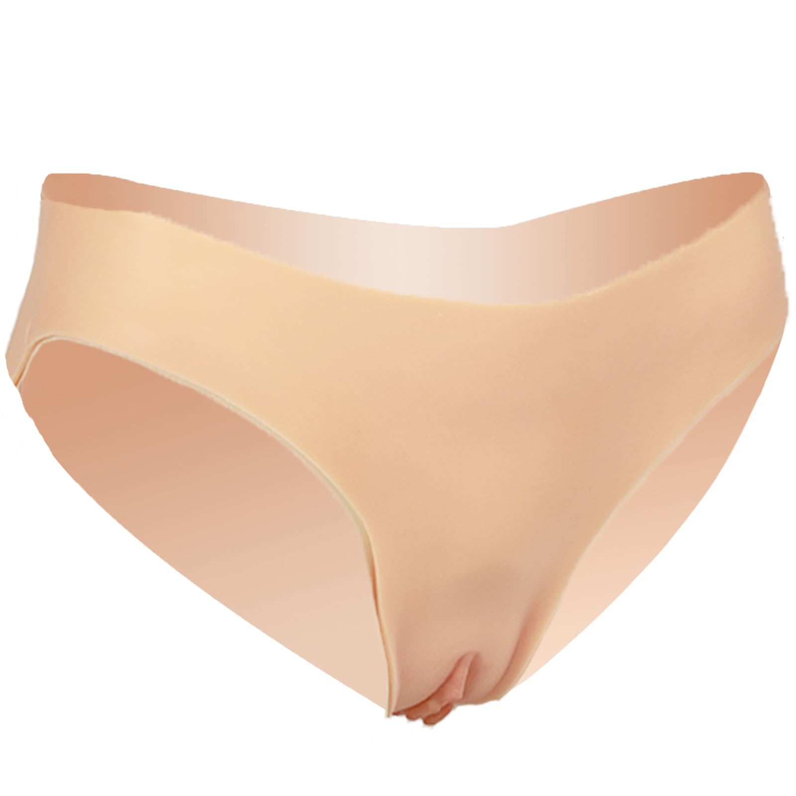 Silicone Short Triangle Fake Vaginal Panties Hip Enhancer Pants Drag Queens Cosplay Crossdressers Transgender