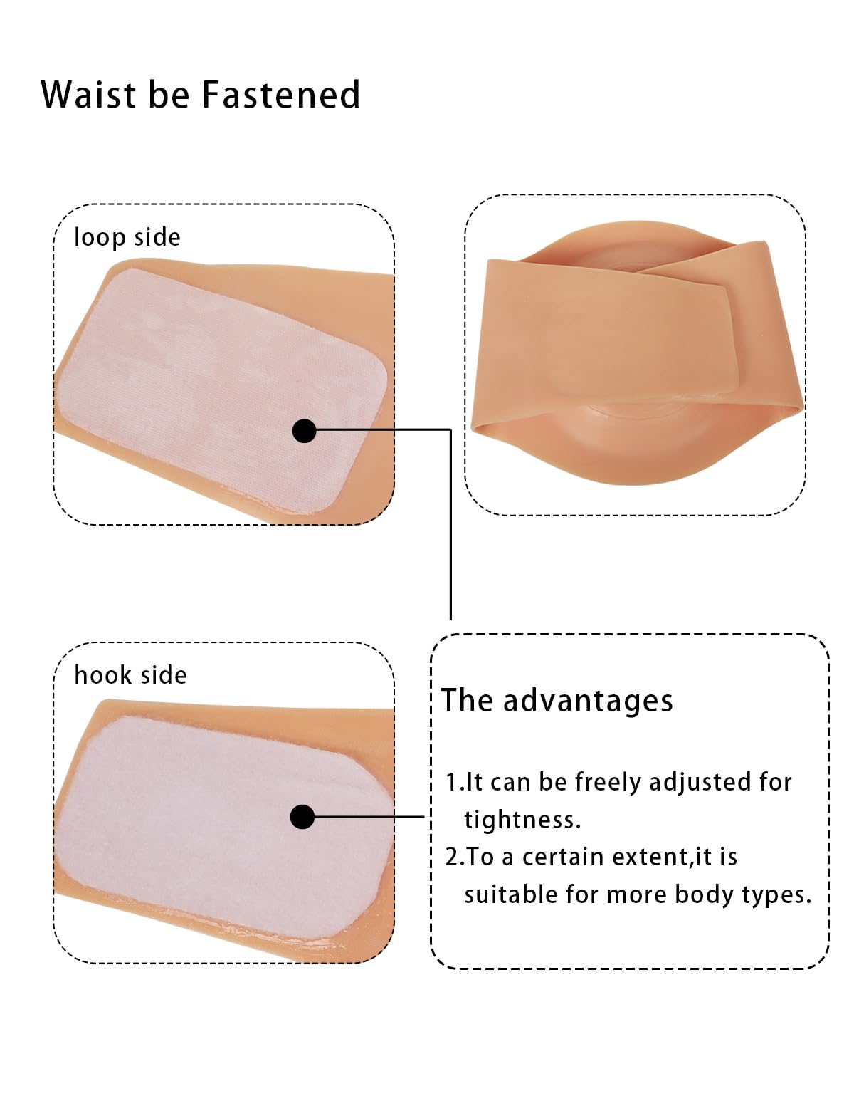 Fake Pregnant Belly 4-6 Months Silicone Pregnancy Belly Realistic Baby Bump Prank Props Actor Performance Cosplay