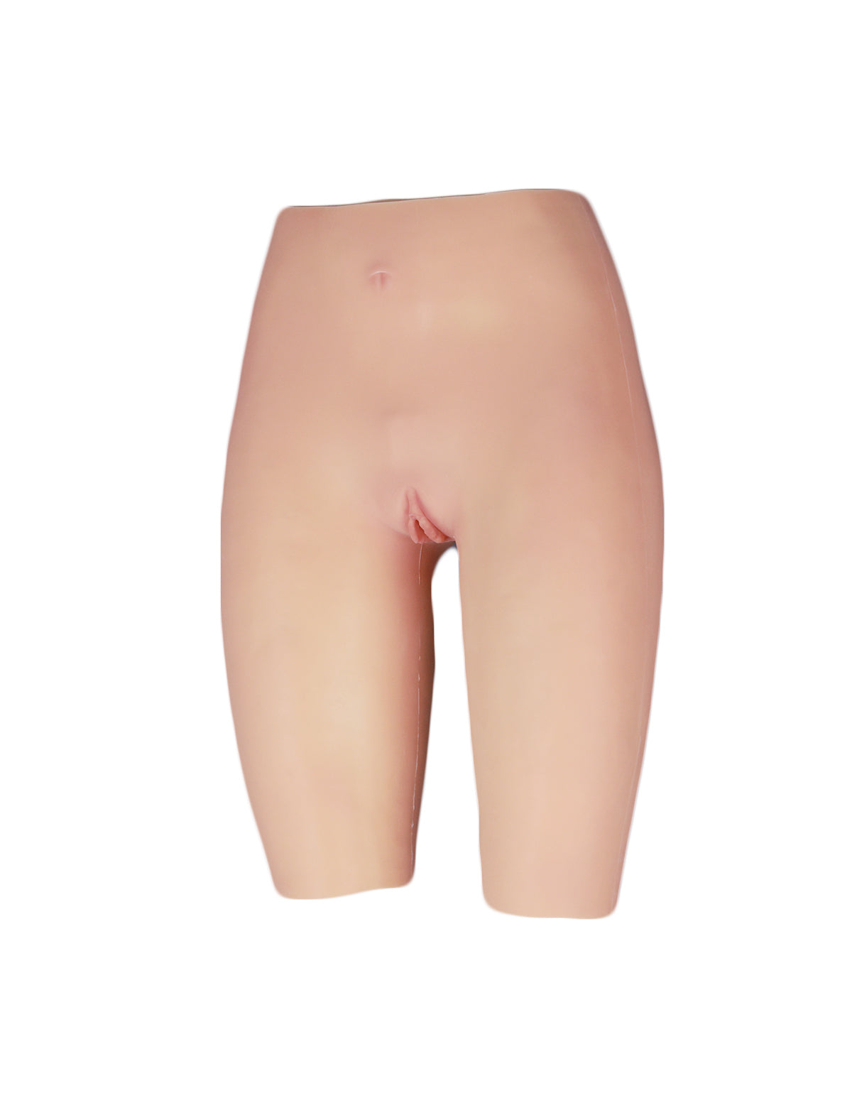 Silicone Prosthetic Vagina Pants for Transgender, Triangle / Hip / Mid-Thigh Styles with Urination Channel